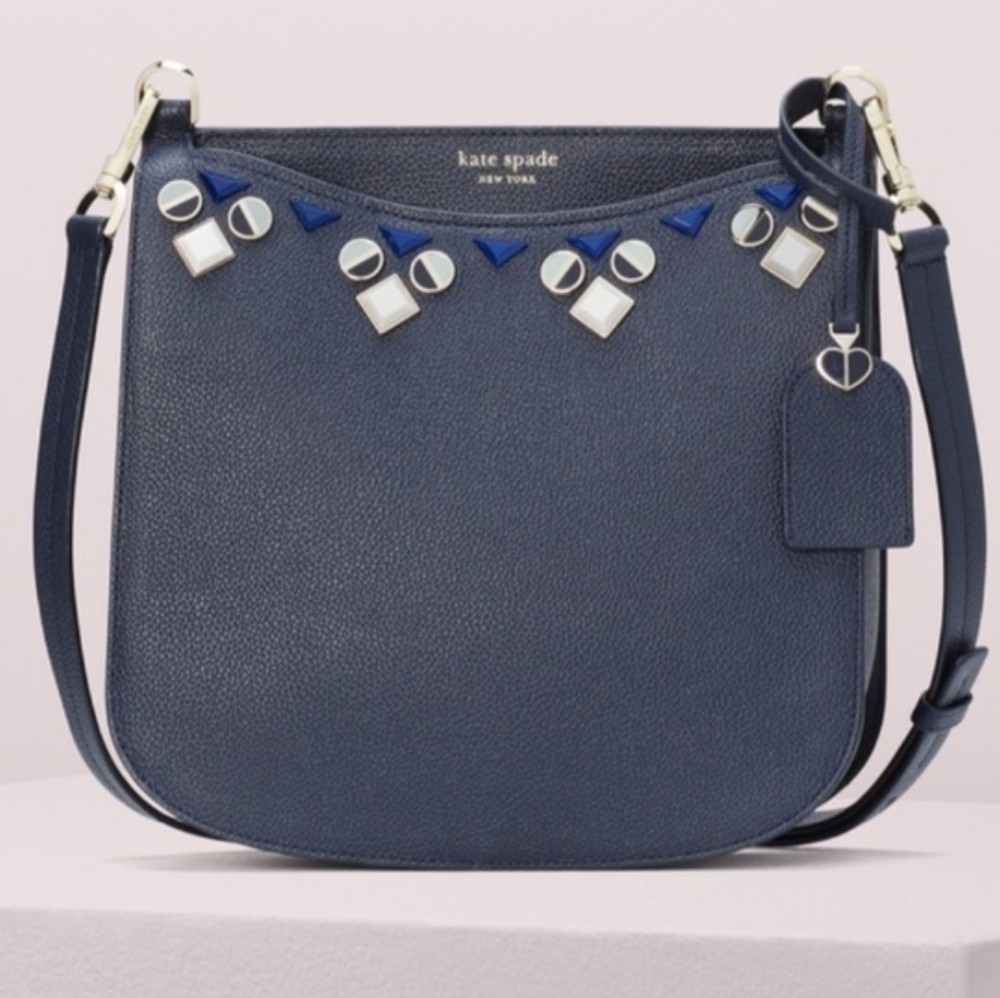 Kate Spade Margaux Jeweled Large Crossbody Bag
